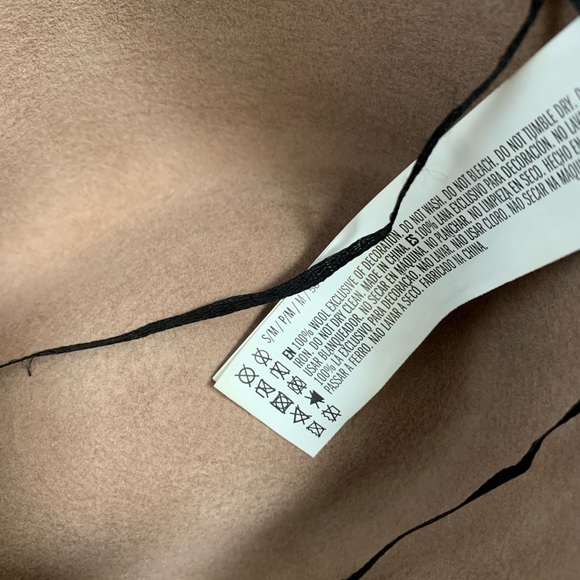 2-for-1 Wide Wool Fedora Hats [Black + Tan] - Picture 3 of 7